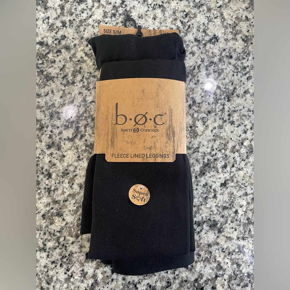 BOC s/m fleece lined leggings